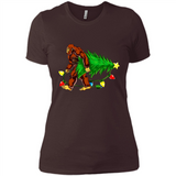 Hugging Christmas Tree Bigfoot PING PONG
