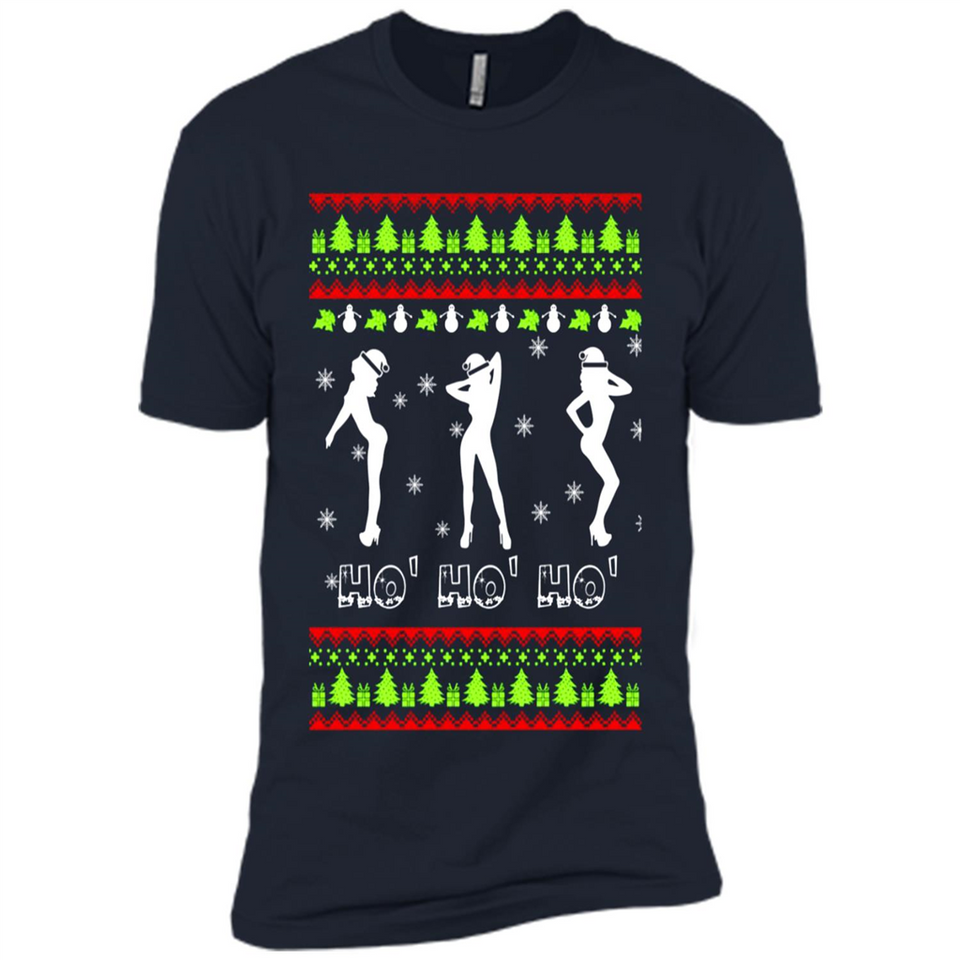 Ho Ho Ho Santa's Helpers Christmas - Premium Short Sleeve T-Shirt