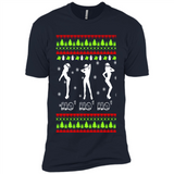 Ho Ho Ho Santa's Helpers Christmas - Premium Short Sleeve T-Shirt