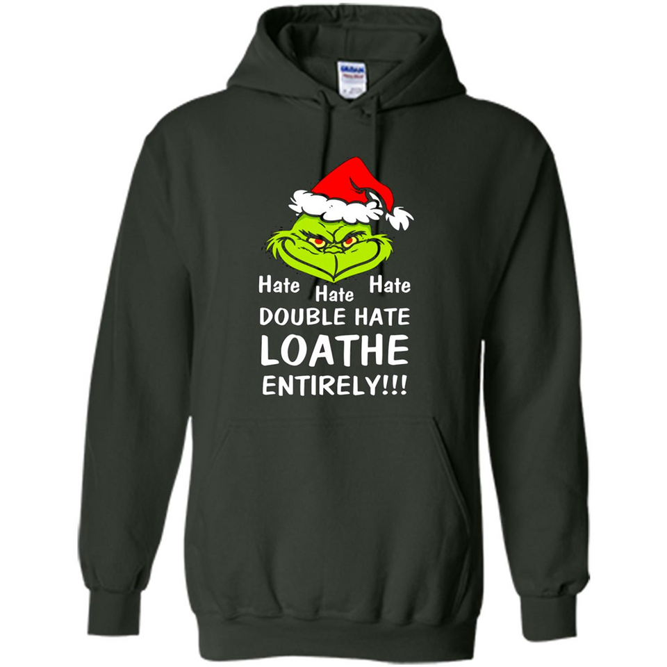 Mr Grinch hate hate hate double hate loathe entirely sweater PINGPONG