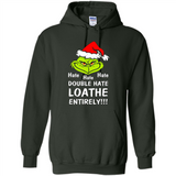 Mr Grinch hate hate hate double hate loathe entirely sweater PINGPONG