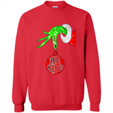 Christma Season With Green Grinch Hand Be Kind - Sweatshirt