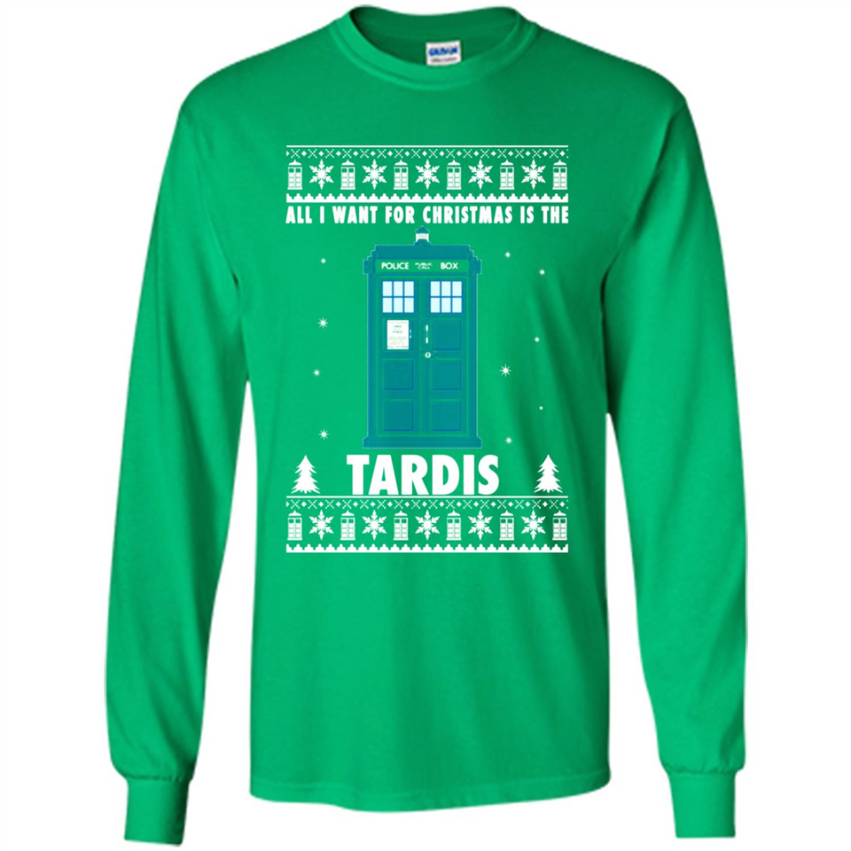 All I Want For Christmas Is The Tardis Ugly PINGPONG