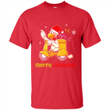 Funny Santa Christmas Chicken Shirt - Merry Chickmas - Shirt