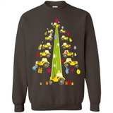 Tractor Car Christmas Tree T-shirt For Drivers