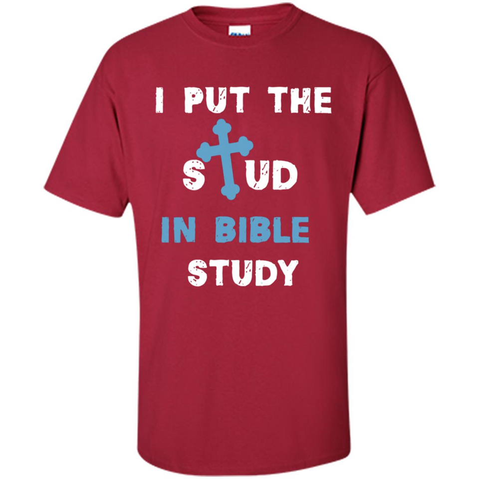 I PUT THE STUD IN BIBLE STUDY CROSS