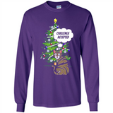 Christmas Tree Cat Long Sleeve Christmas Shirt for Cat Lover - Long Sleeve T-Shirt