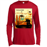Paradise California Camp Fire Youth T-Shirt PINGPONG - Canvas Long Sleeve T-Shirt
