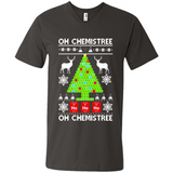 Oh Chemistree, Oh Chemistree Christmas Ugly Sweater - Men's V-Neck