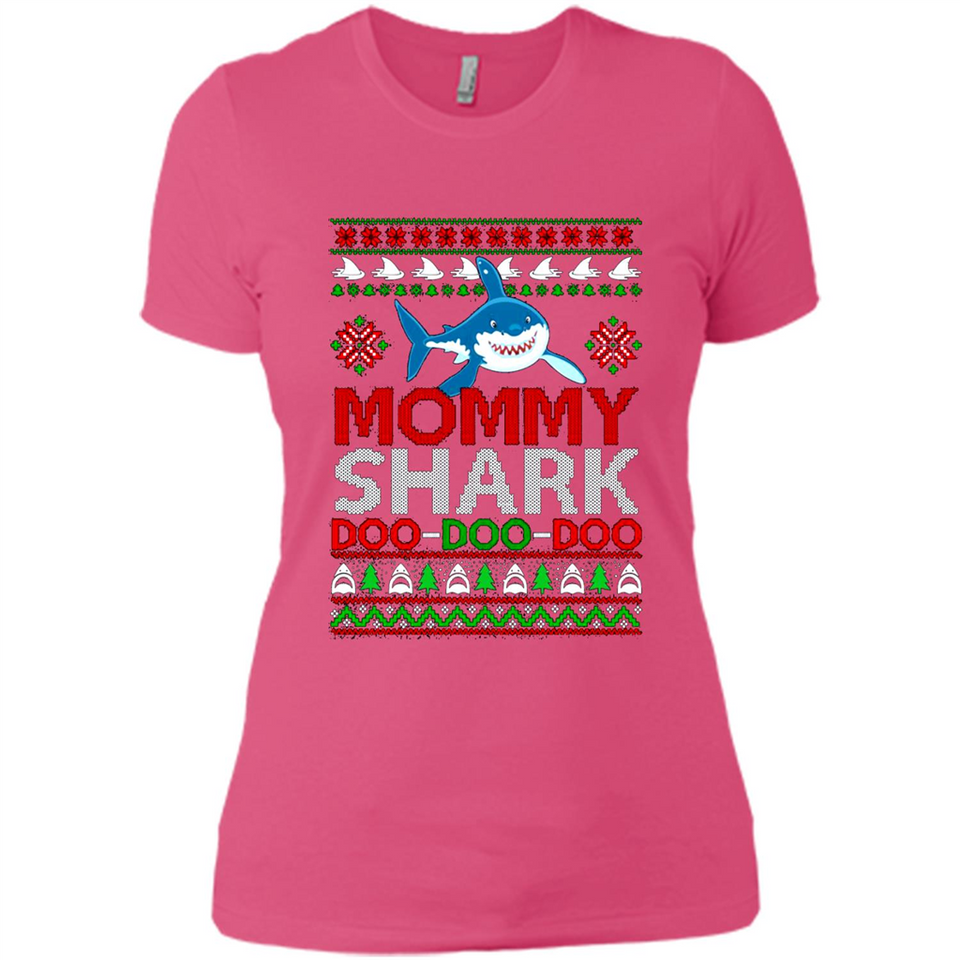 Mommy shark Doo Doo Doo Christmas sweatshirt PINGPONG