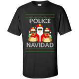 FUNNY POLICE NAVIDAD T-SHIRT Santa Christmas Party - Shirt