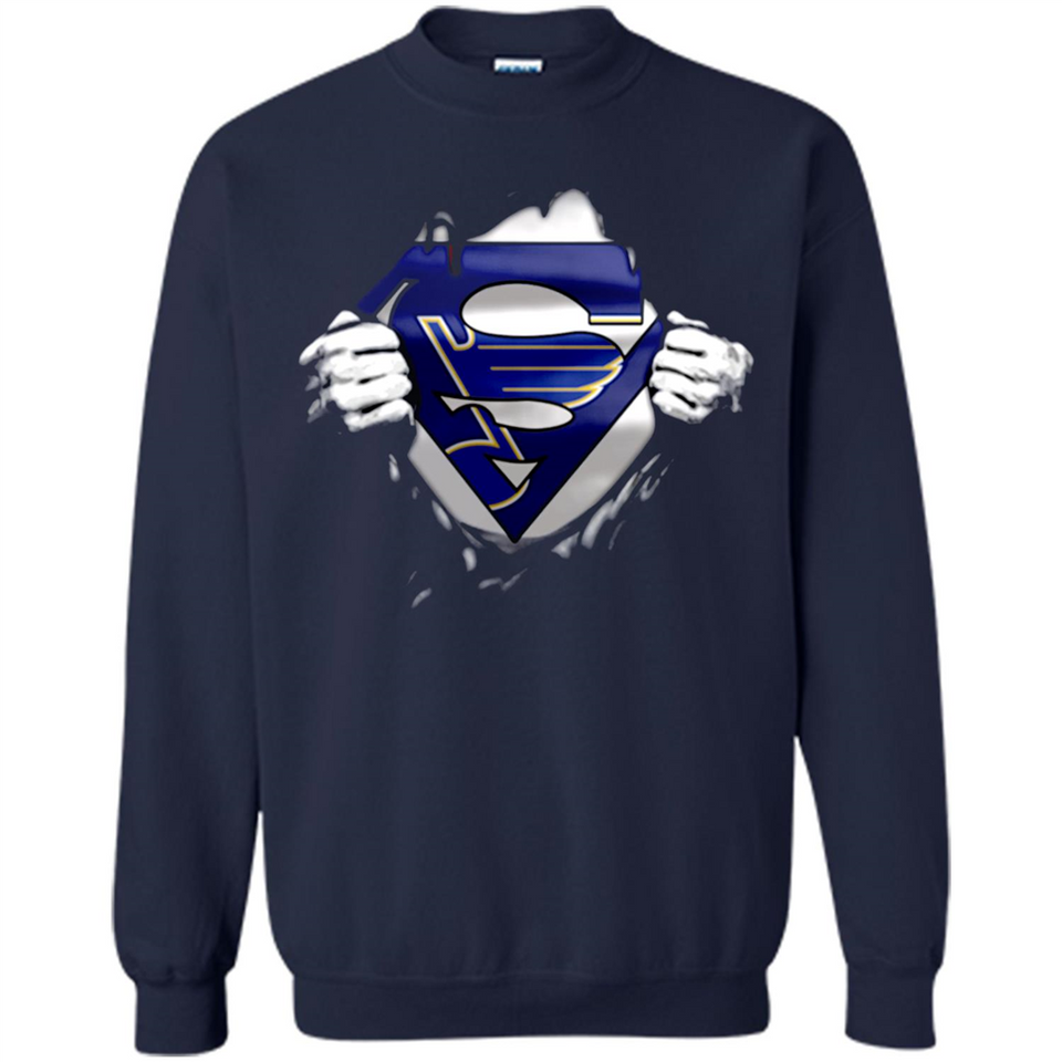 St. Louis Blues And Superman Fans