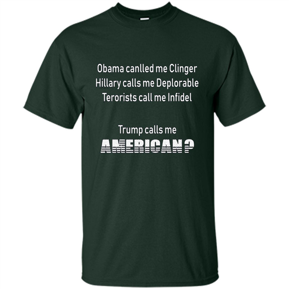 Obama Called Me Clinger Trump Calls Me American