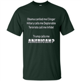 Obama Called Me Clinger Trump Calls Me American