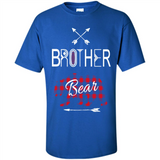 Brother Shirt Buffalo Plaid Family Camping Bear Tee - Shirt