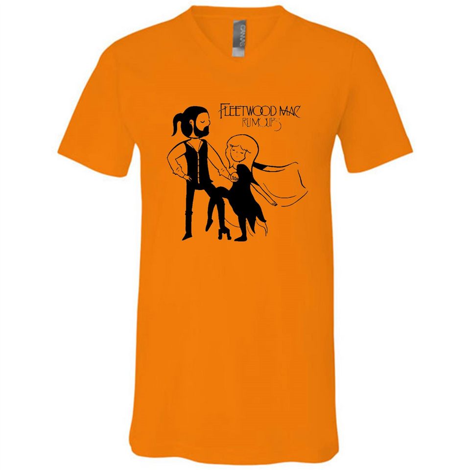 Fleetwood Mac Rumours Shirt PINGPONG - Canvas Unisex V-Neck