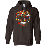 Skull Christmas Decorations Merry Xmas T-Shirt - Hoodie