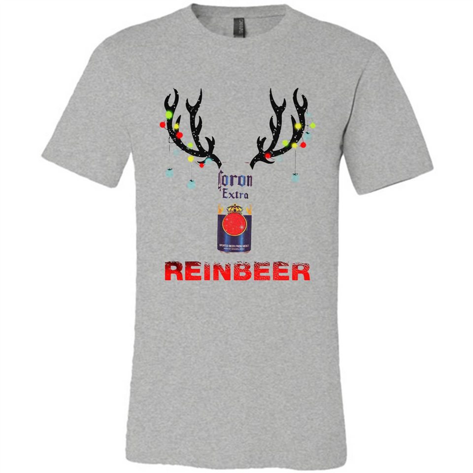 Corona Extra reinbeer Christmas - Canvas Unisex T-Shirt