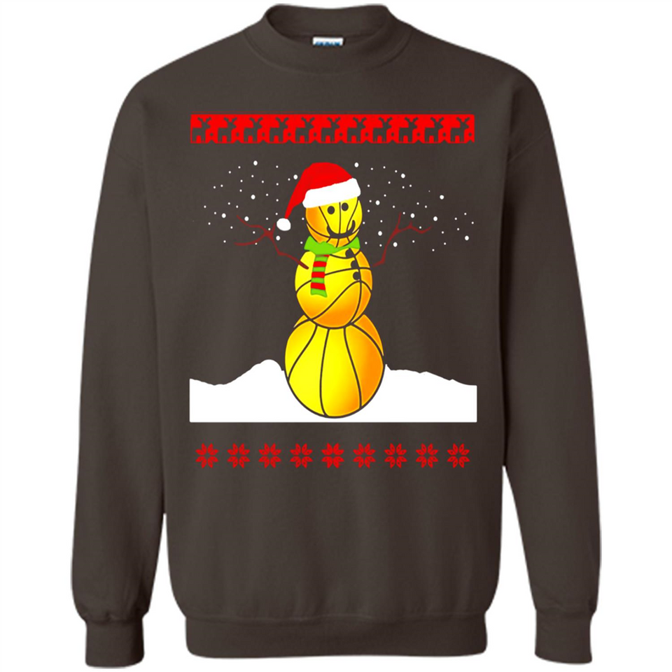 Basketball Santa Funny Christmas - Sweatshirt