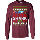 Auntie shark Doo Doo Doo Christmas - Long Sleeve T-Shirt