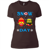 Snow Day Shirt For Cincinnati Reds Vs Minion Fans pingpong