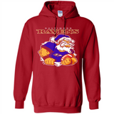 Grumpy Santa Claus Baltimore Ravens Football Team PINGPONG