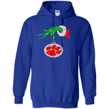 Amazing tee Clemson Tigers Glitter Grinch Monogram Ornament Christmas Gift - Sao chép - Hoodie