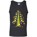 Tractor Car Christmas Tree T-shirt For Drivers
