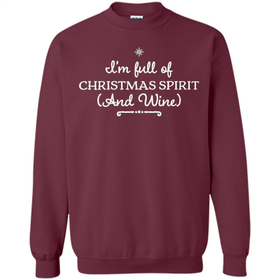 Christmas Tshirt for Women - Christmas Wine