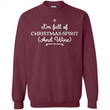 Christmas Tshirt for Women - Christmas Wine