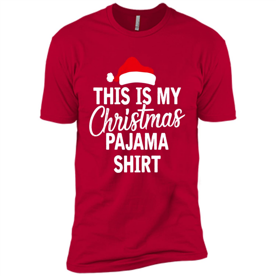 This Is My Christmas Pajama Family Matching - Premium Short Sleeve T-Shirt