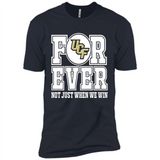 UCF Knights Forever For ever not just when we win - Premium Short Sleeve T-Shirt