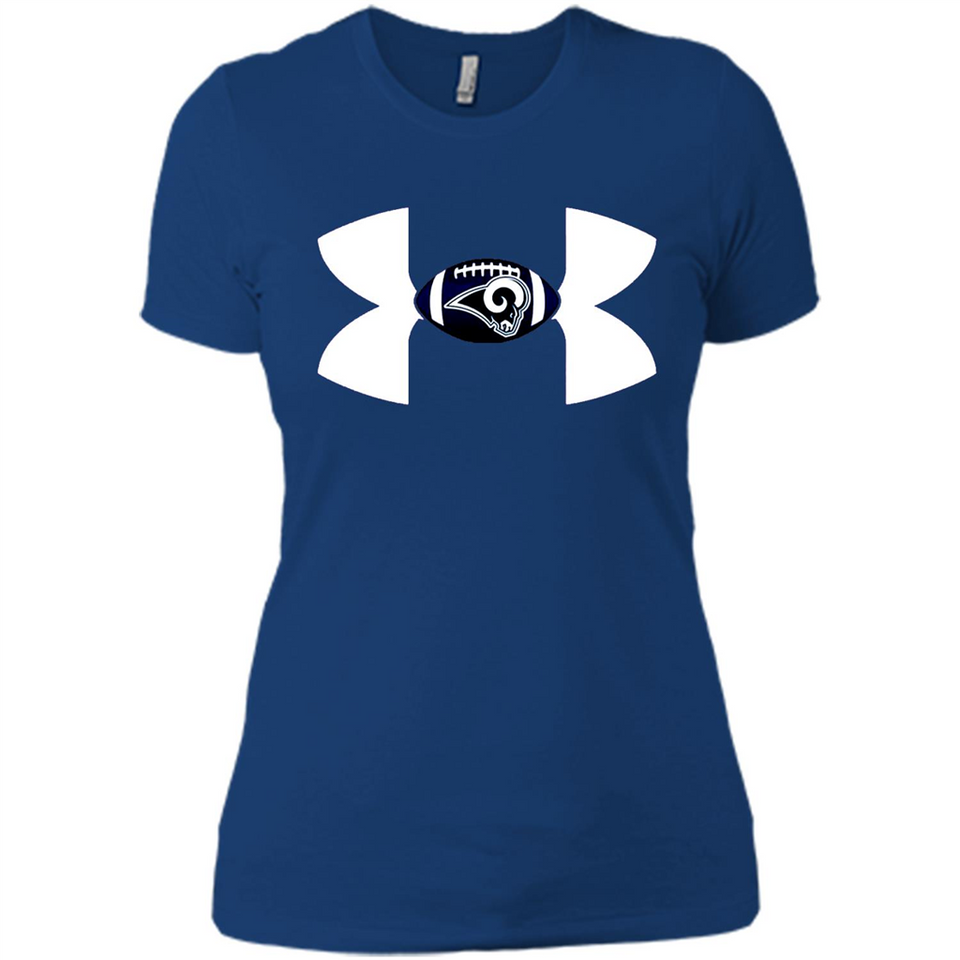 Los Angeles Rams Under Armour Logo - Ladies' Boyfriend T-Shirt