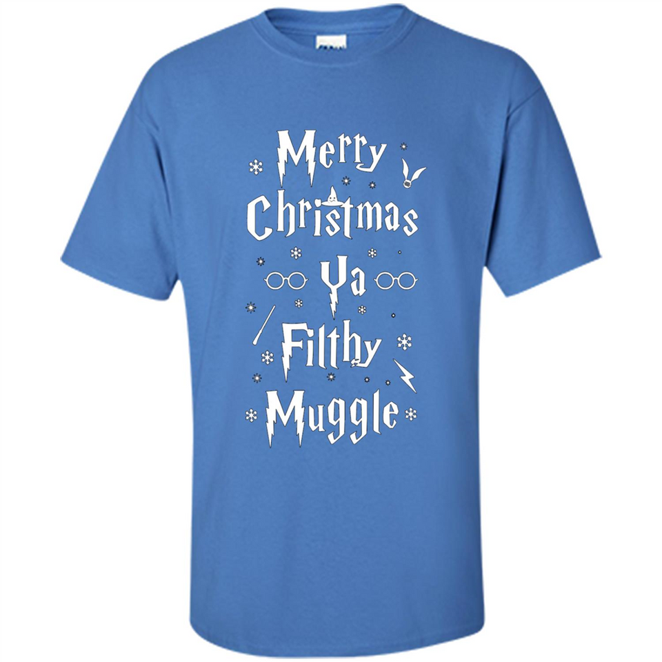 Merry Christmas Ya Filthy Muggle Christmas Sweatshirt PINGPONG