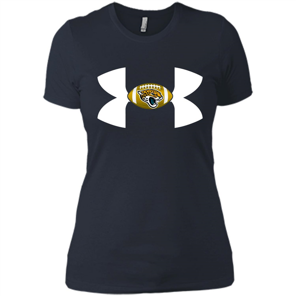 Jacksonville Jaguars Under Armour Logo - Ladies' Boyfriend T-Shirt
