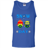 Snow Day Shirt For Dallas Stars Vs Minion Fans pingpong