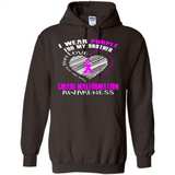 I Wear Purple For My Brother Chiari Malformation - Hoodie
