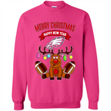 Philadelphia Eagles NFL Reindeer Funny Merry Christmas And Happy New Year