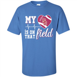 USC Trojans Football My Heart is on that Field - Shirt