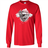 Chicago White Sox And Superman Fans - Long Sleeve T-Shirt