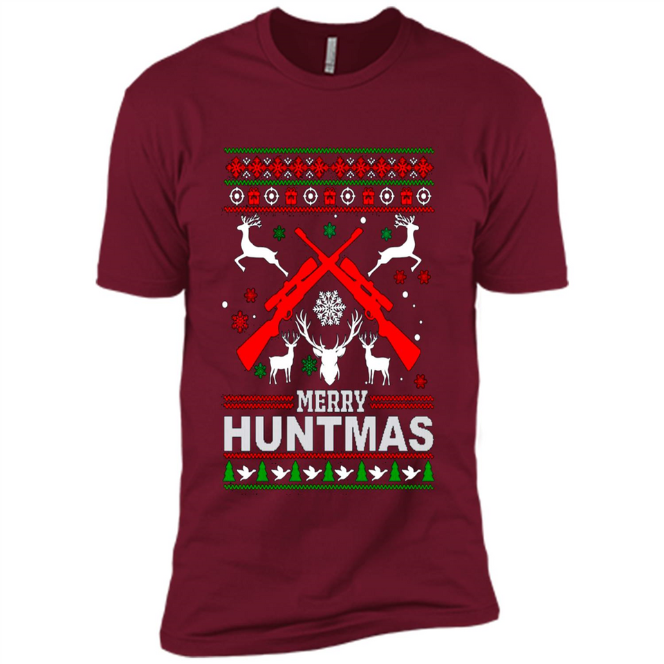 Merry Huntmas Christmas sweater PINGPONG