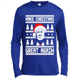 Fabulous Make Christmas Great Again Trump Ugly Christmas - Canvas Long Sleeve T-Shirt