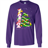 Pigs Christmas T Shirt PINGPONG - Long Sleeve T-Shirt