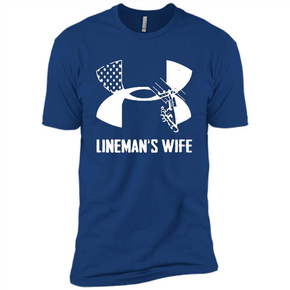 Lineman Wife Under Armour - Premium Short Sleeve T-Shirt