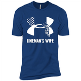 Lineman Wife Under Armour - Premium Short Sleeve T-Shirt