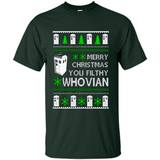 Merry Christmas You Filthy Whovian ugly sweater PINGPONG