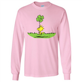 Snoopy Woodstock Shamrock - Long Sleeve T-Shirt