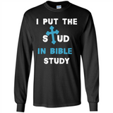 I PUT THE STUD IN BIBLE STUDY CROSS