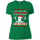 Narcos dashing through the snow Christmas sweatshirt PINGPONG