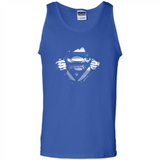 Charlotte Hornets And Superman Fans - Tank Top